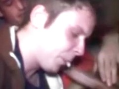 Frat Initiation - Back Seat Blow Job - En el coche