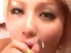 Blond in White Dress great BJ