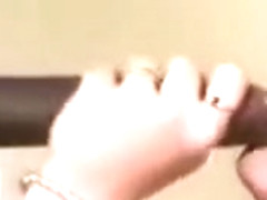 Husband films ex-wife blowin...