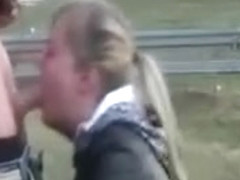 crazy public blowjob