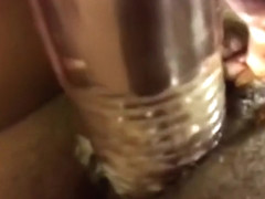 Babygirl having fun with her toy.