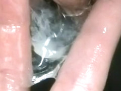 Horny Homemade video with Creampie, Close-up scenes