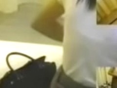 Adorable Japanese fingered in spy cam massage movie