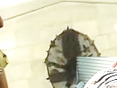 Bushy hottie hot upskirt