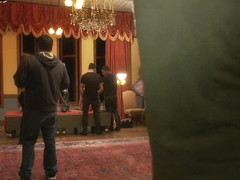 Bound in Public. Live Shoot Dirk Caber and 200 horny men at Folsom weekend party