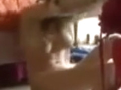 Alone in her bedroom