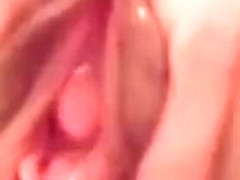 Cute Asian Girl Rides Her Toy