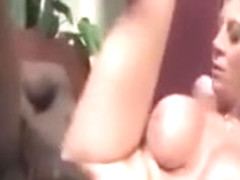 Interracial Stuffing For Milf Pussy