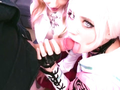 Kaede & Miu Got A Real Cock Inside To Stretch Holes - Zirael Rem