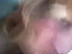 Russian redhead milf fucks her man in the snow