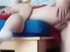 Tiny brunette hair hair girlfriend craves to be fucked hardcore and creampied