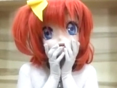 any types of transforming and unmask scene for japanese kigurumi porn girls