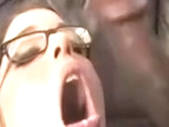 Blonde Katie Swallows Black Cum