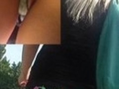 Cute cherry upskirt
