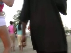 Video tape of street candid babes filmed by me