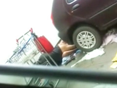 Hottest exclusive busted, parking lot, public adult movie