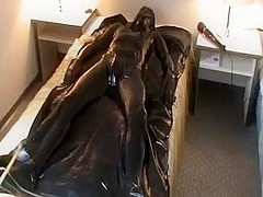 rubberboy vacuumized and edged over a lengthy time in Hannover