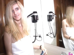 Calling her family while having sex!