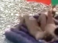 Dilettante Beauty Fucking Ally On Beach