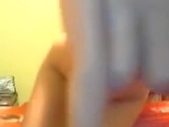 Hot Brunette With Big Boobs On Cam