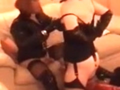 Cock sucking gays in womens sexy clothes.