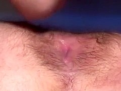 Cum Filled Unshaved Gap