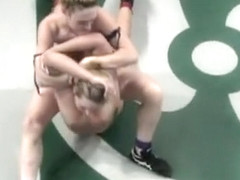 Girls wrestling, winner gets the pussy