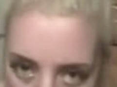 Young Blonde Teen Sucks Cock POV