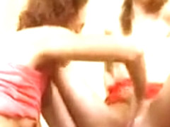 Darkhair Lesbian Babes Vika And Natasha